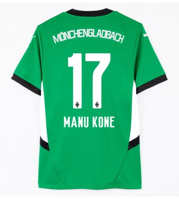 Borussia Monchengladbach Manu Kone #17 Replika Udebanetrøje 2024-25 Kortærmet
